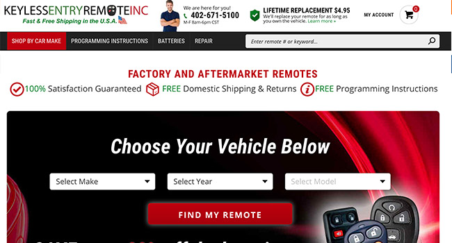 Keyless Entry Remote Inc.